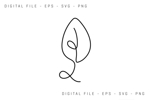 Continuous One Line Drawing of Leaf Embroidery Review
