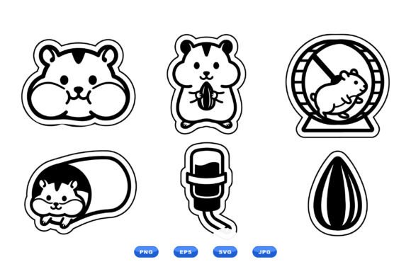 Cute Hamster Sticker SVG Pack Review