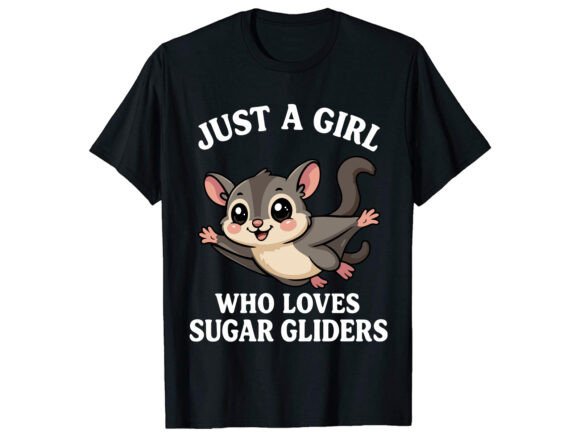 Just a Girl Sugar Glider T-Shirt Svg Review