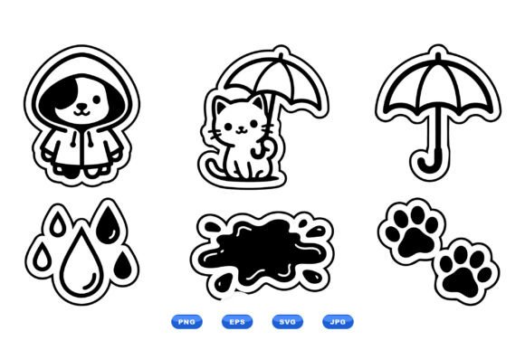 Rainy Day Pet Sticker Svg Embroidery Review