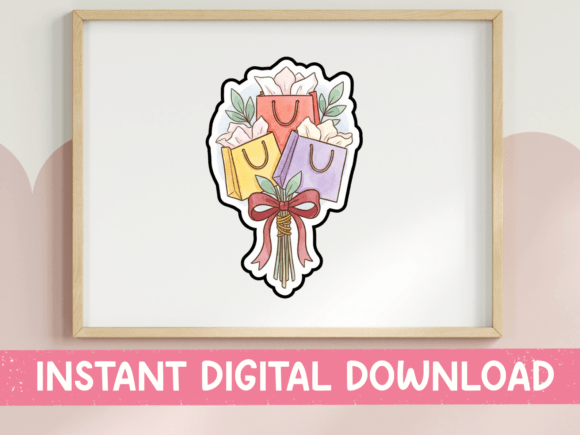 Review: Shopping Bags Bouquet Bow Embroidery Design