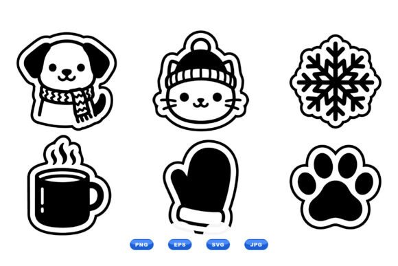 Winter Pet Sticker SVG Pack Review